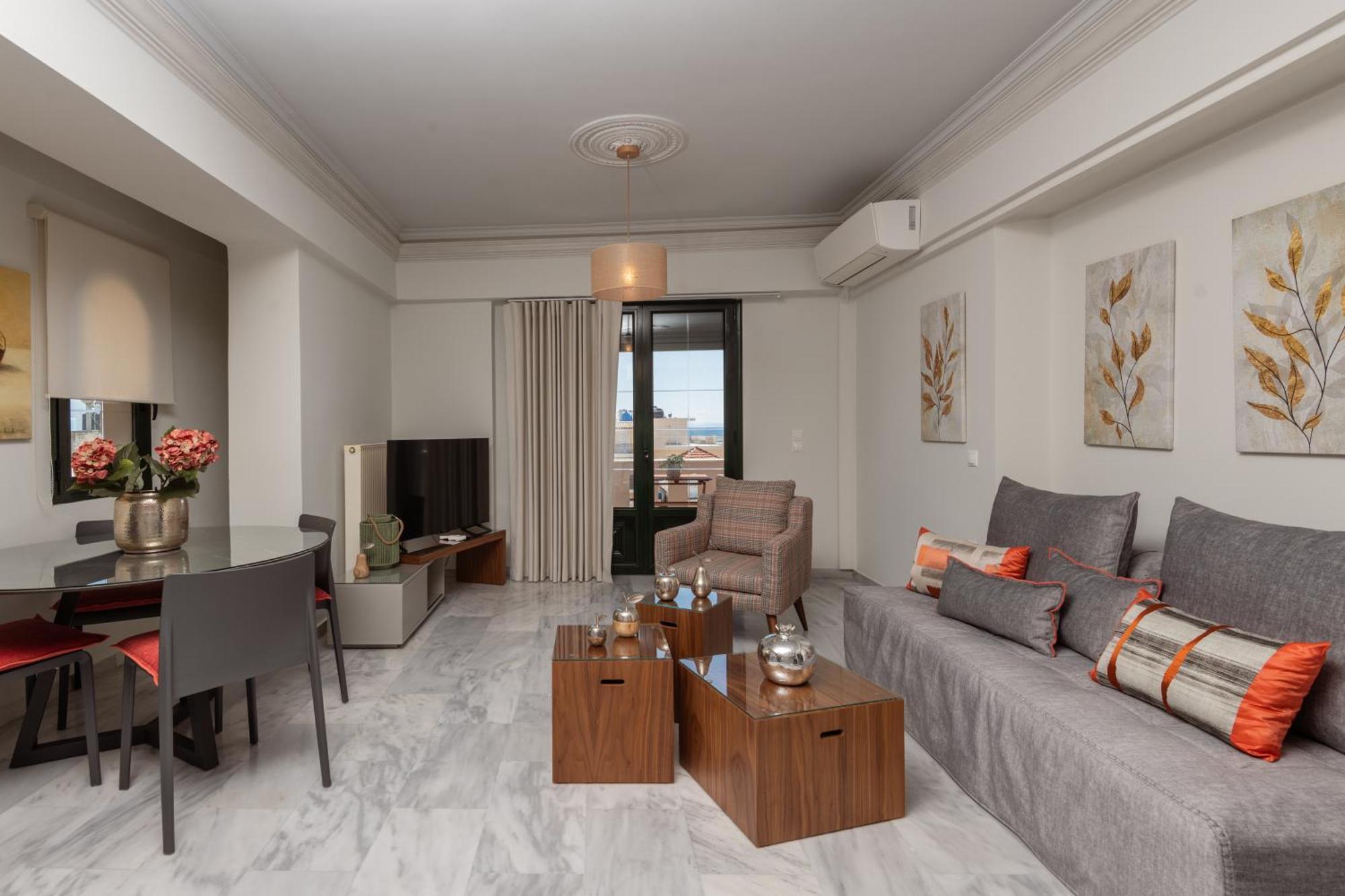 Exanimo Luxury Apartments Zakynthos stad Rum bild