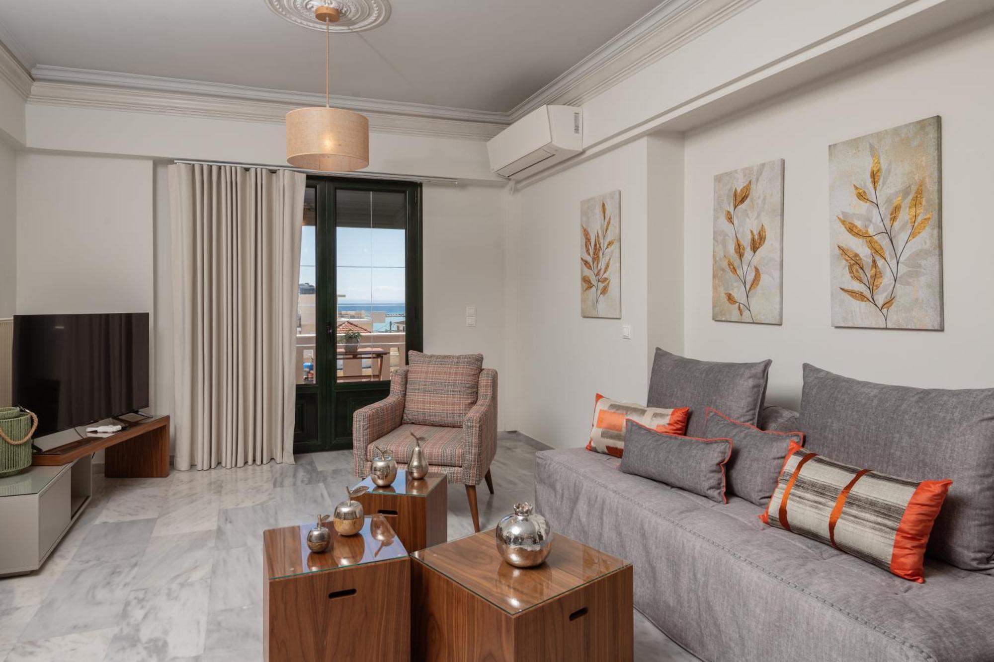 Exanimo Luxury Apartments Zakynthos stad Rum bild